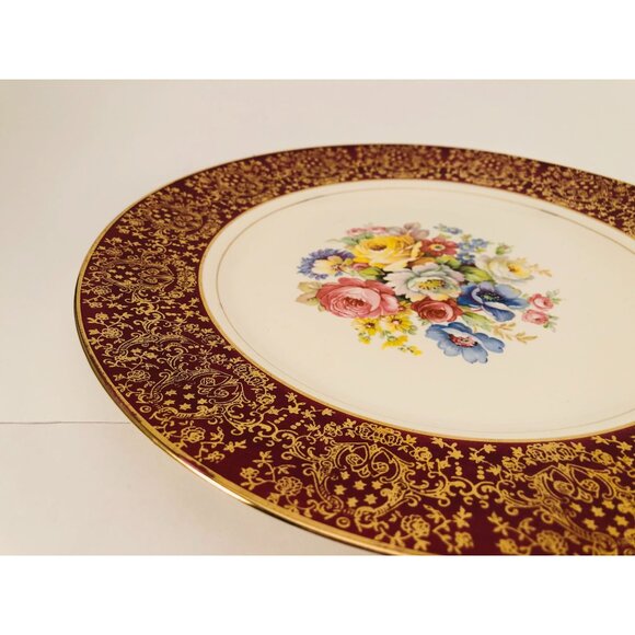 Set of 2 Gold Plated Plates - Picture 10 of 15
